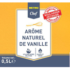 METRO Chef Arôme vanille naturel 0.5 L