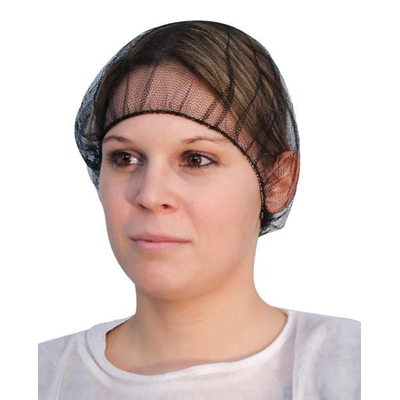 100 Filets Noirs En Nylon Pour Cheveux Metro