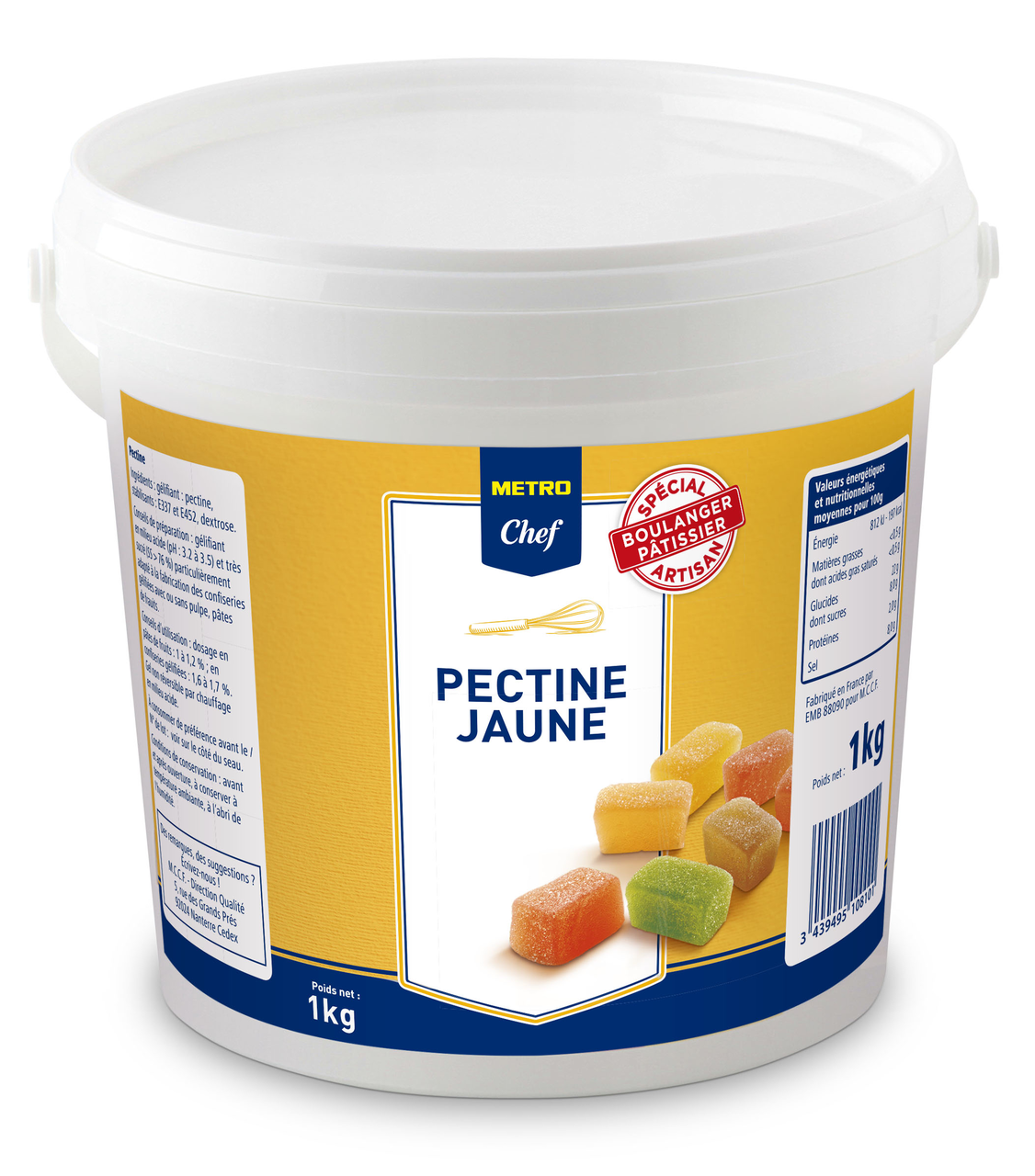 METRO Chef Pectine jaune 1 kg
