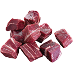 Viande à bourguignon de viande bovine en cube origine UE