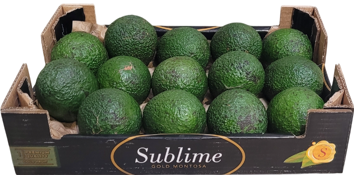 Sublime Avocat Hass calibre 258/313 g catégorie 1 Pérou