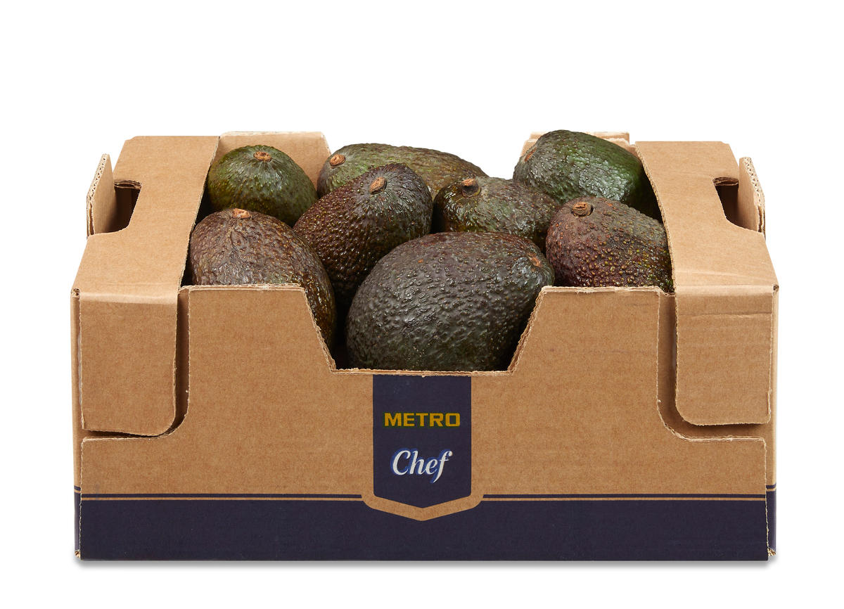 METRO Chef Avocat pré-mûri 9 fruits calibre 203/243 g catégorie 1 Pérou