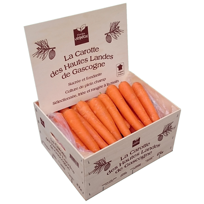 Carotte rangée catégorie Extra France 6 kg