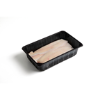 Filet de Loup de Mer calibre 200/800 sous atmosphère pêché en Atlantique Nord-Est barquette 2 kg