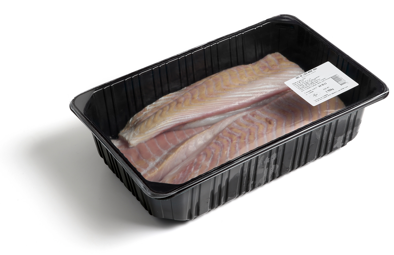 METRO Chef Dos de Lieu Noir calibre 400/+ sous atmosphère pêché en Atlantique Nord-Est barquette 2kg
