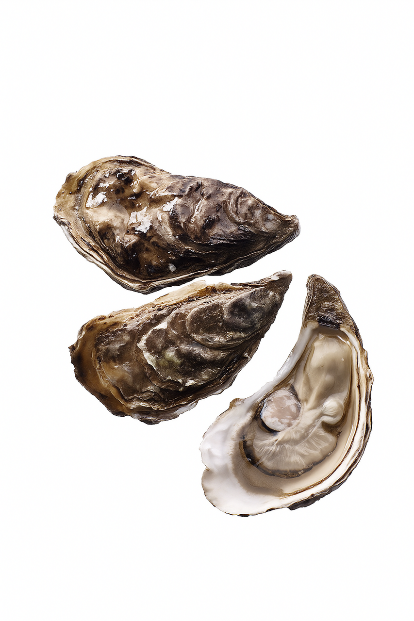 Huître fine de Charente Maritime GEAY N3 48 pièces élevage France bourriche 4kg
