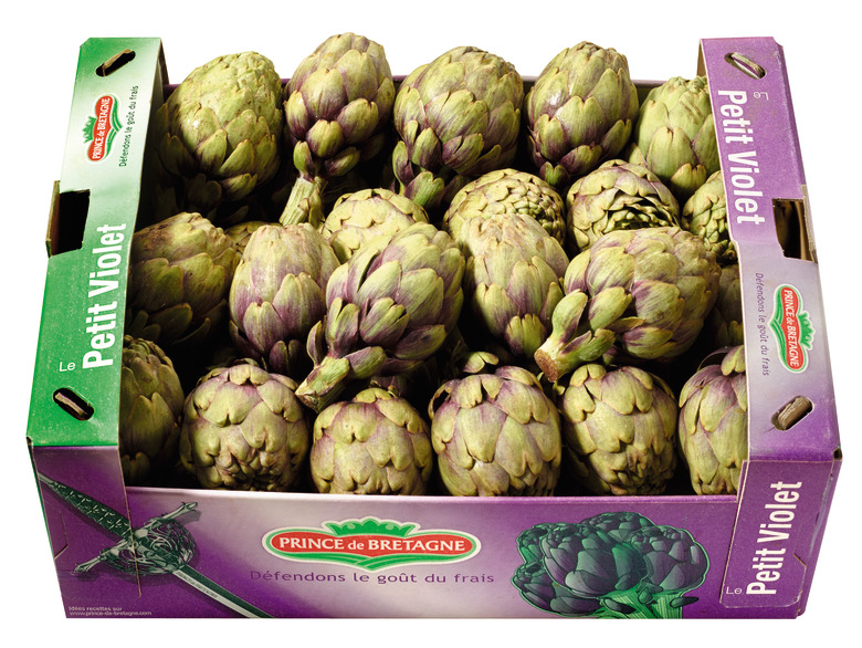 Artichaut Petit Violet catégorie 1 France 4.5 kg