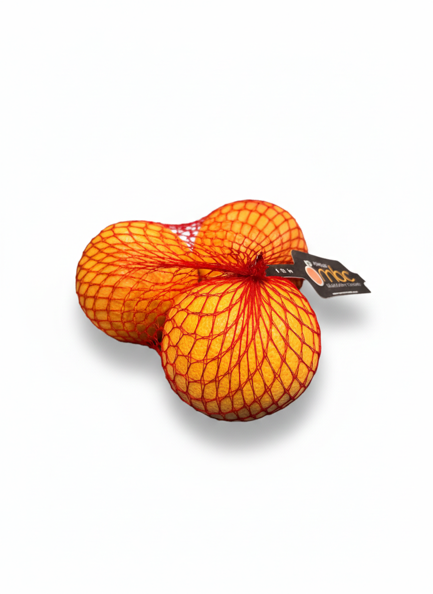 Pomelo rouge star ruby calibre 4 catégorie 1 Espagne filet de 3 fruits
