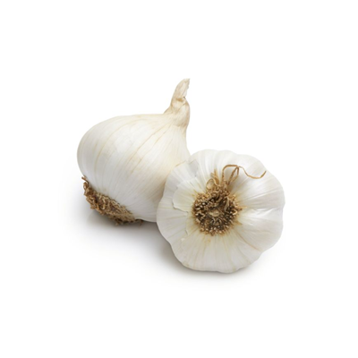 Ail blanc barquette 1 kg calibre 60/80 mm catégorie 1 France 