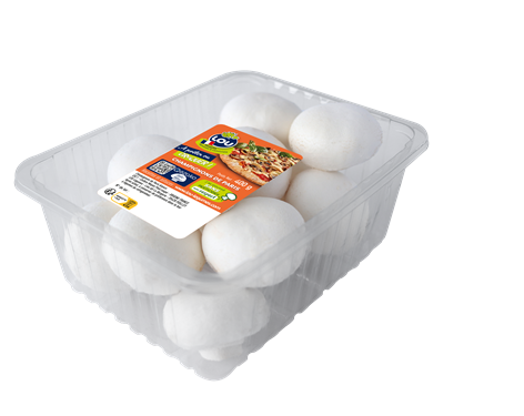 Champignon blanc pied coupé moyen France 400 g