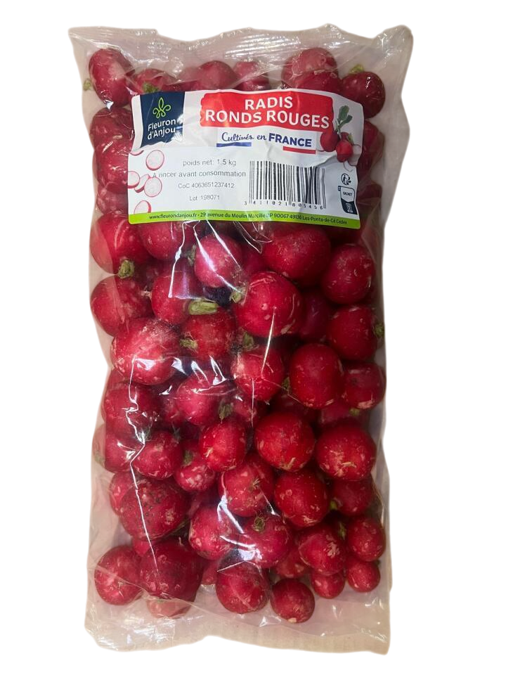 Radis rouge en sachet 1.5 kg France