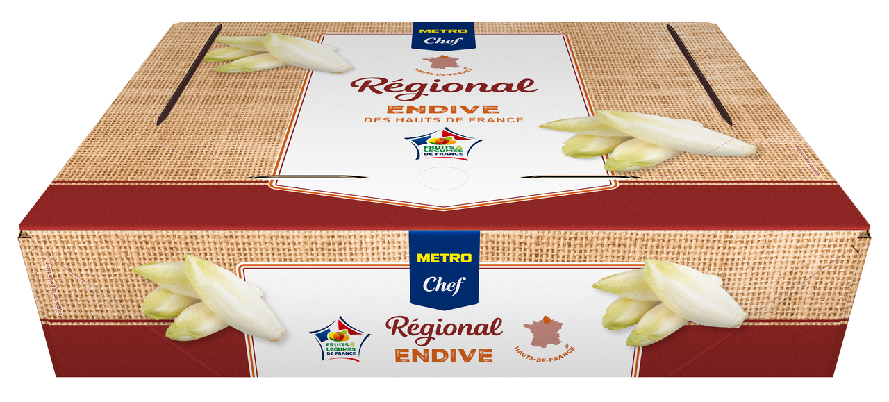 METRO Chef Endive régionale catégorie 1 France 3,5 kg