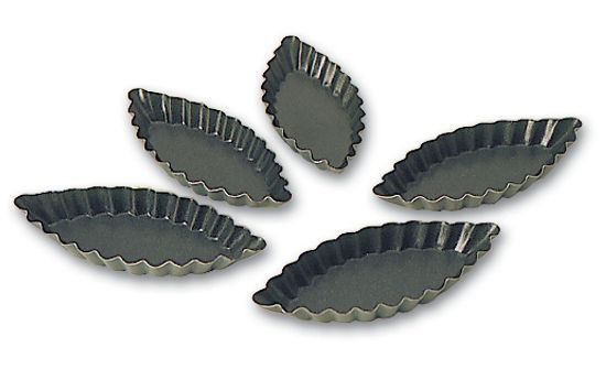 Moule Exopan® barquette cannelée 12 cm x 12 Matfer - 330606