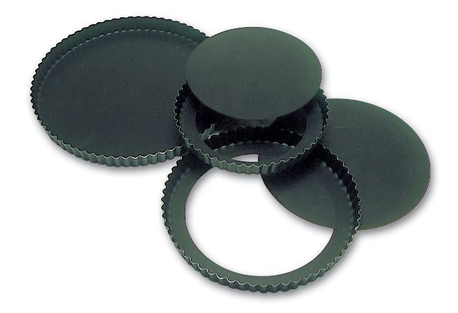 Moule Exopan® tourtière cannelée fond mobile 18 cm Matfer - 332222