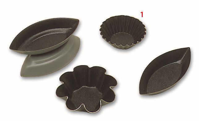 Moule Exopan® brioche côtes fines 3.5 cm x 25 Matfer - 332511