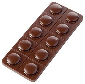Moule chocolat copolyester 5 mini-tablettes Capsulo 26 g Matfer - 383212