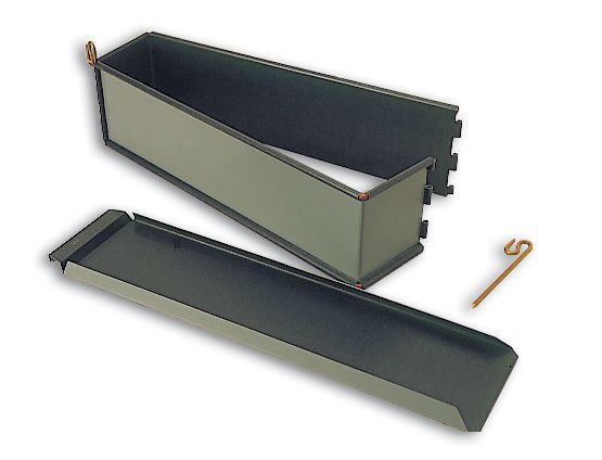 Moule Exopan® pâté en croûte long uni avec fond 35 cm Matfer - 331284