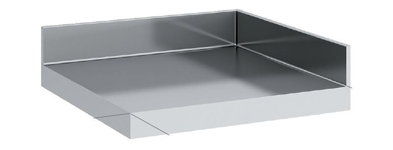 Tablette inox d'angle ER-67