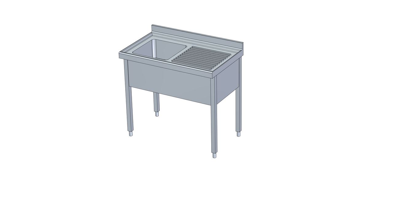 Plonge inox série 600 FGB-106/11D