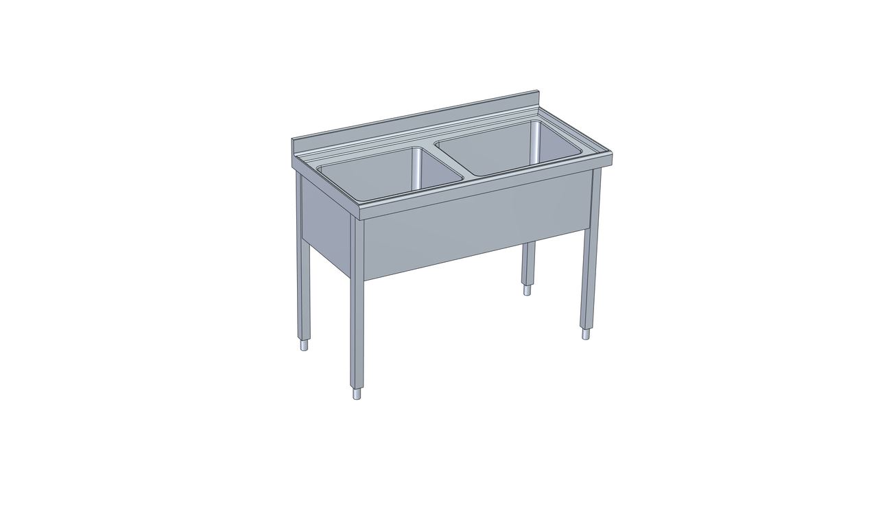 Plonge inox série 600 FGB-126/20