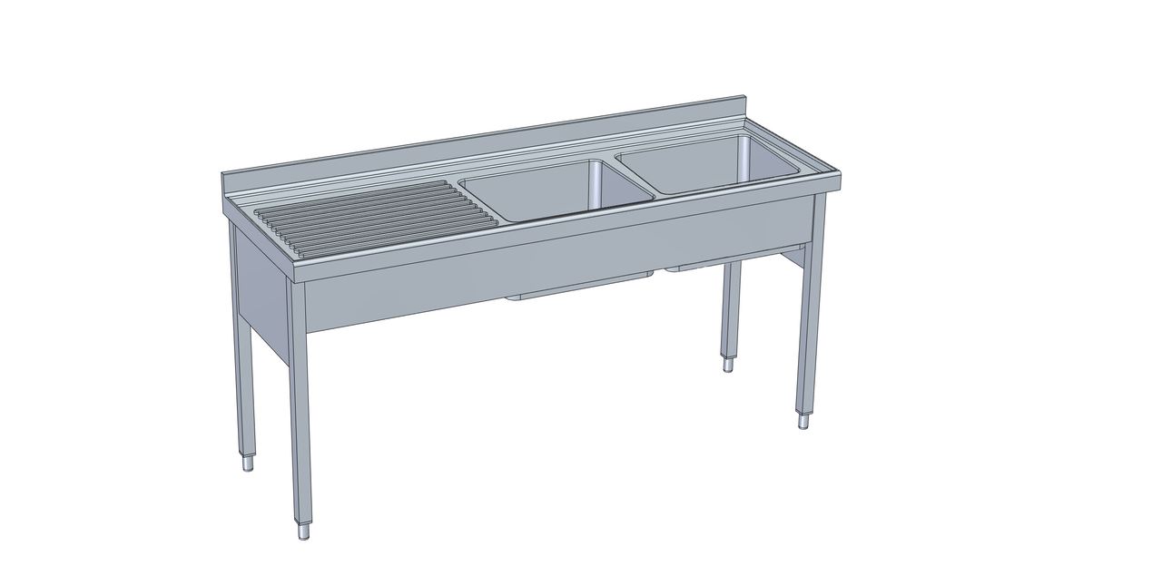Plonge inox série 600 FGB-186/21I