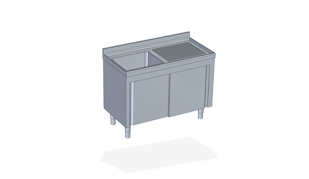 Meuble plonge série 700 FMM-127/11D