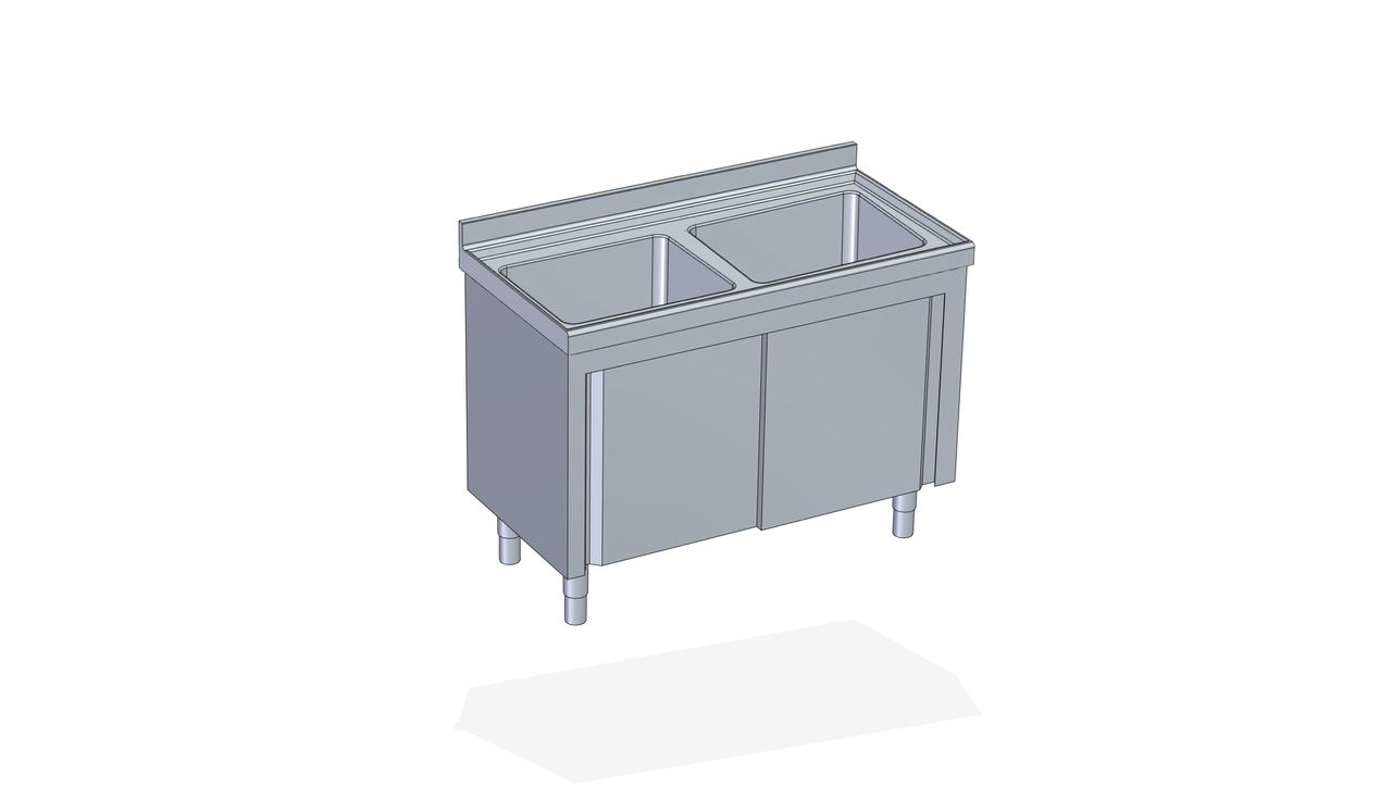 Meuble plonge série 700 FMM-147/20