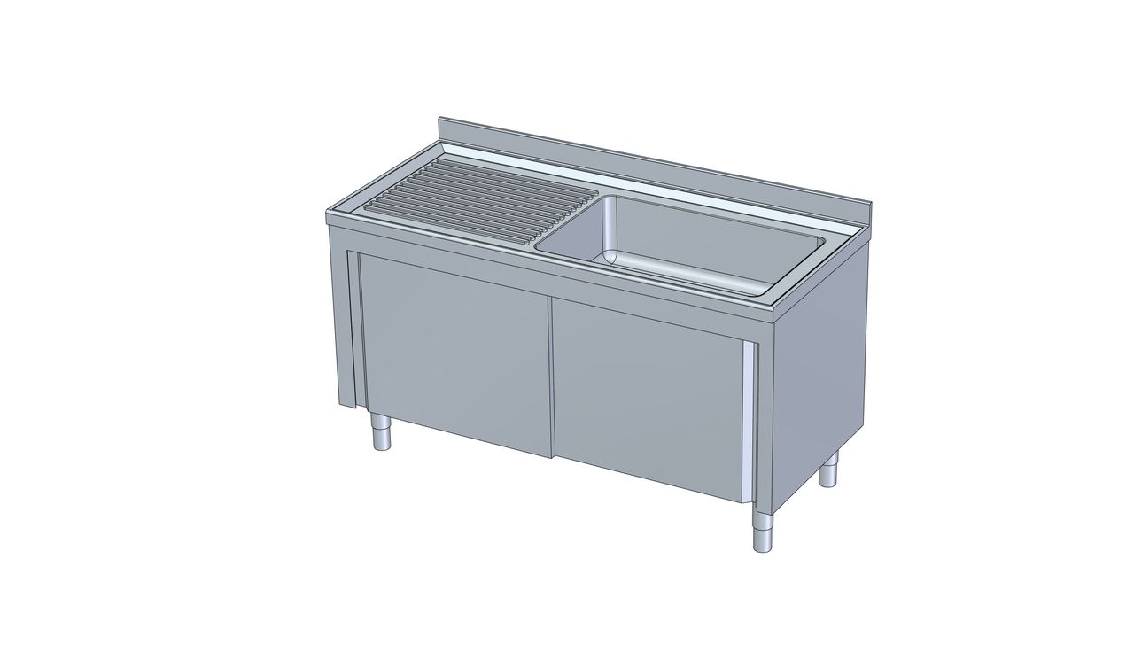 Meuble plonge inox FMM-167/11I