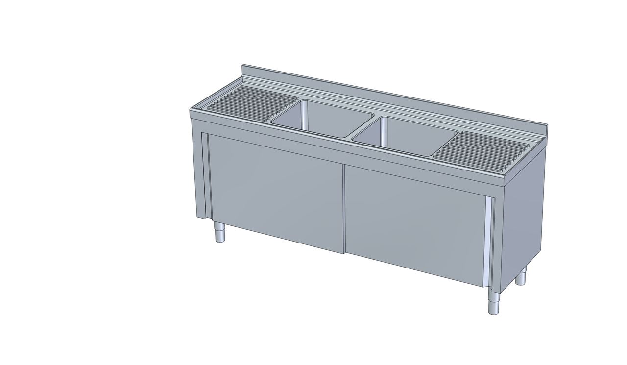 Meuble plonge inox FMM-206/22