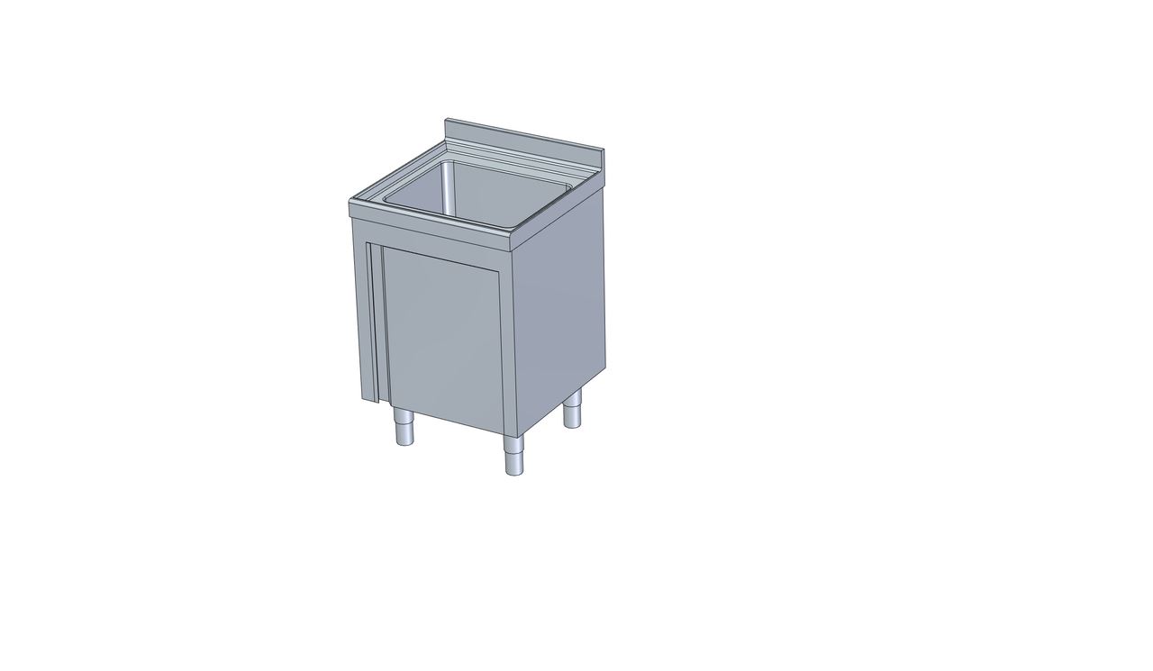 Meuble plonge inox FMM-66/10