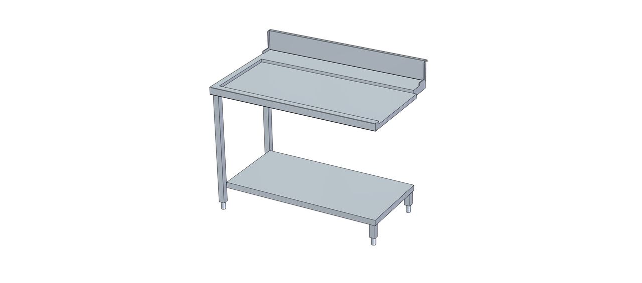 Table laverie sans bac sans étagère ME-120I