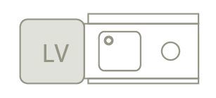 Table laverie sans étagère TVOMPDS-120D