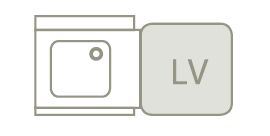 Table laverie sans étagère MPS-80I