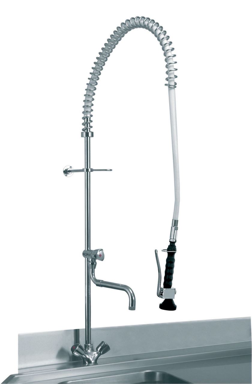 Douchette mélangeuse avec robinet à gachette et col de cygne Tournus - 230245