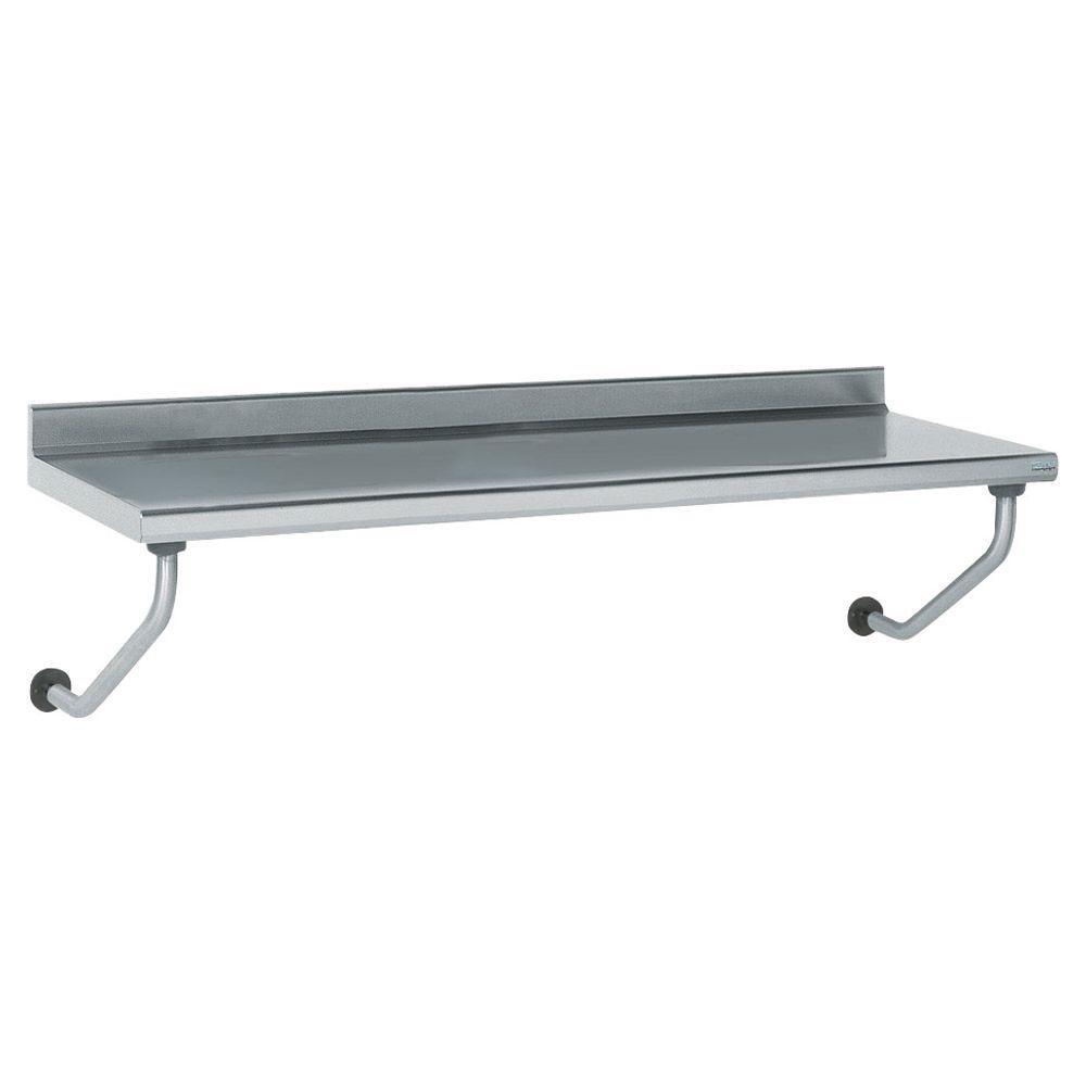 Table inox adossée suspendue longueur 2000 mm Tournus - 404887