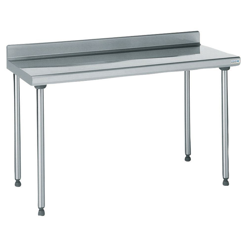 Table inox adossée longueur 1400 mm Tournus - 404943
