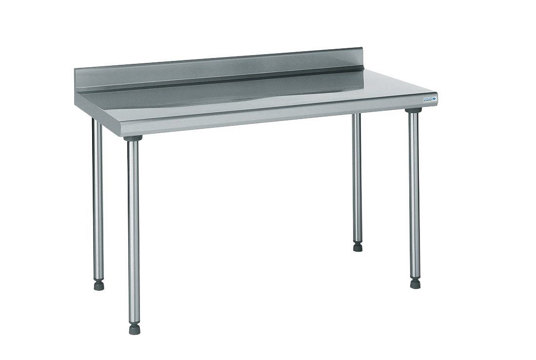 Table inox adossée longueur 1400 mm Tournus - 404993