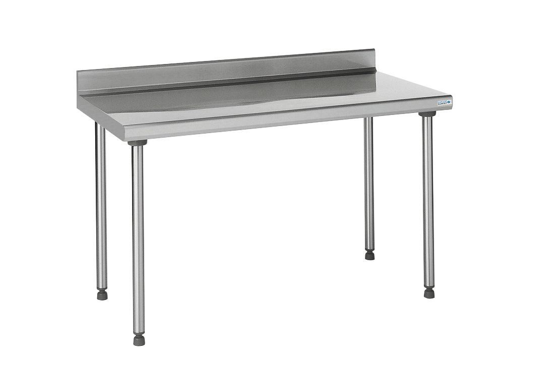 Table inox adossée longueur 1200 mm Tournus - 404992