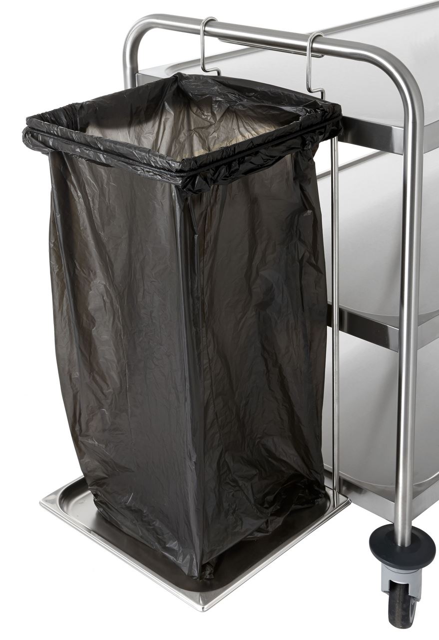 Support sac poubelle en acier inoxydable Tournus - 801538