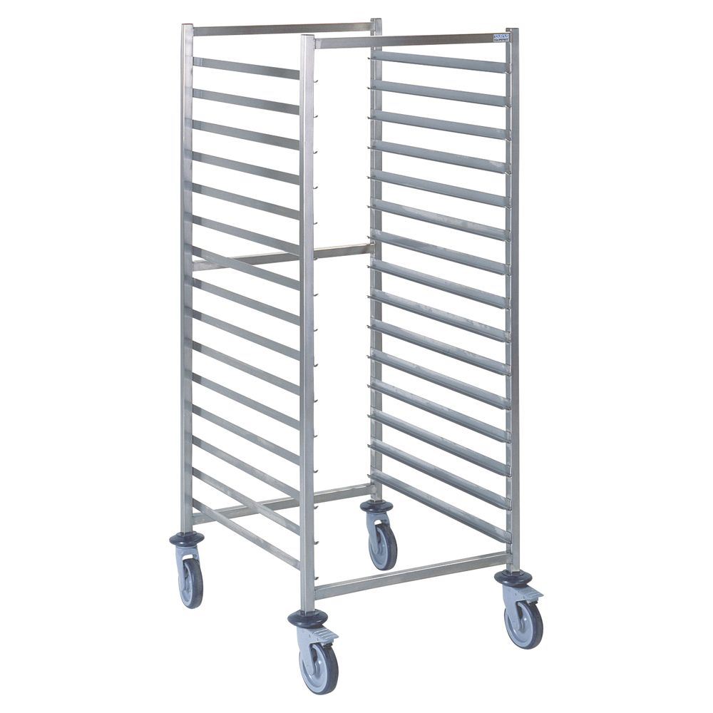 Chariot à glissières gastronorme GN 2/1 15 niveaux espace 81 mm Tournus - 804236