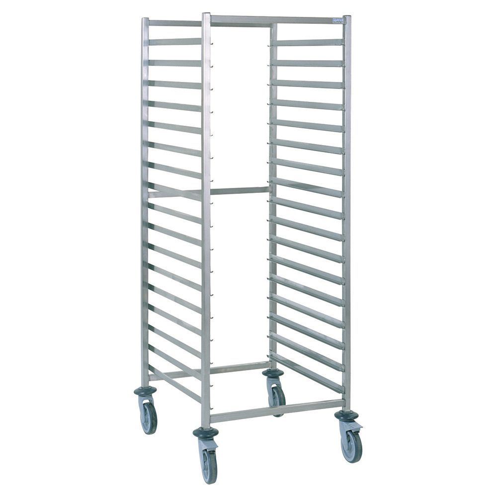 Chariot à glissières gastronorme GN 2/1 17 niveaux espace 81 mm Tournus - 804237