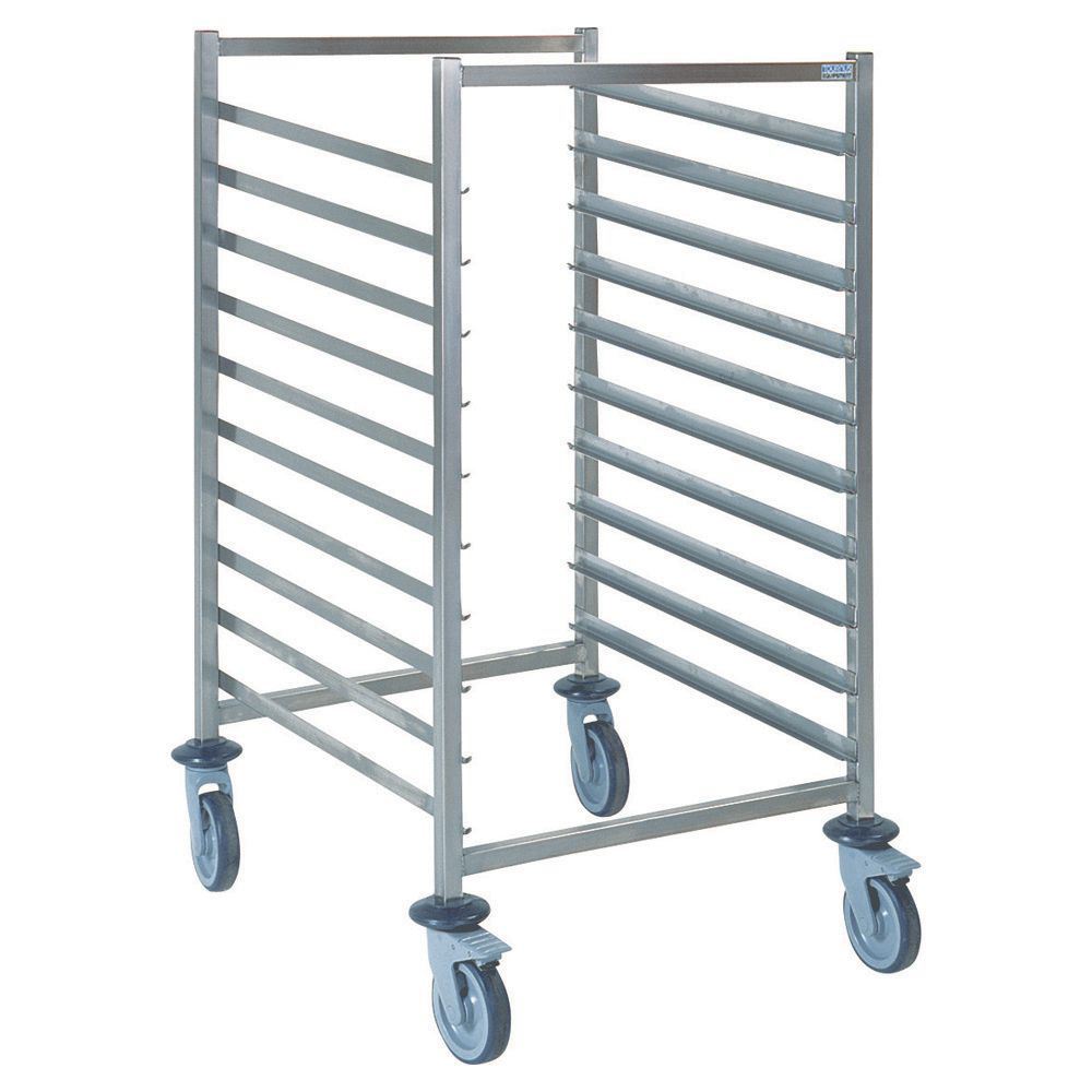 Chariot à glissières gastronorme GN 2/1 10 niveaux espace 144 mm Tournus - 804234