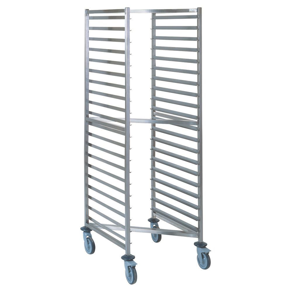 Chariot à glissières GN encastrables GN 2/1 20 niveaux espace 77 mm Tournus - 804259