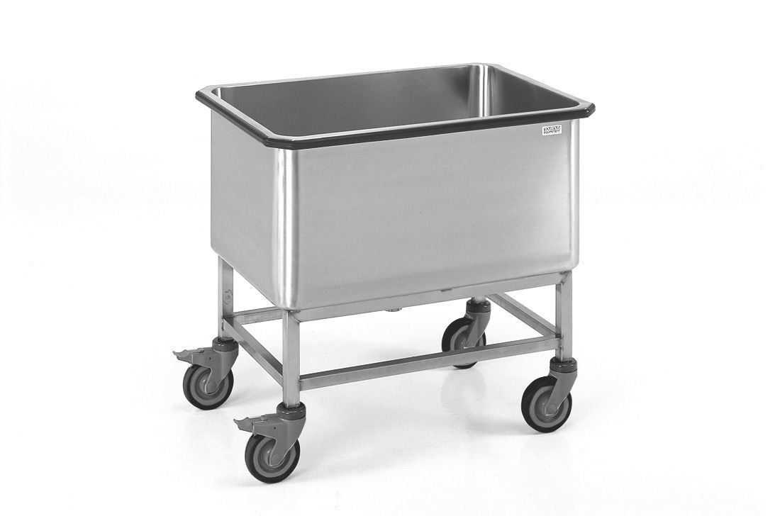 Cuve sur roues en acier inoxydable surélevée Tournus - 806051