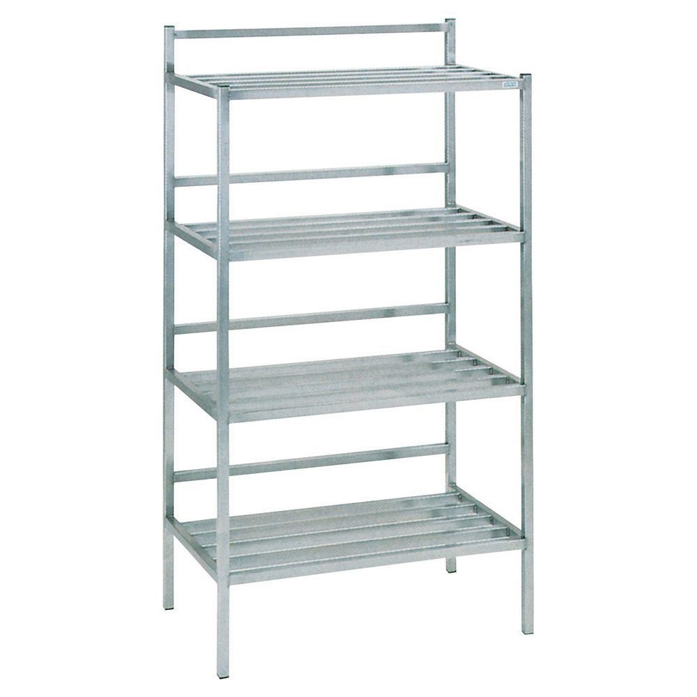 Casier à batterie en tubes soudés 4 niveaux longueur 1800 mm Tournus - 805712