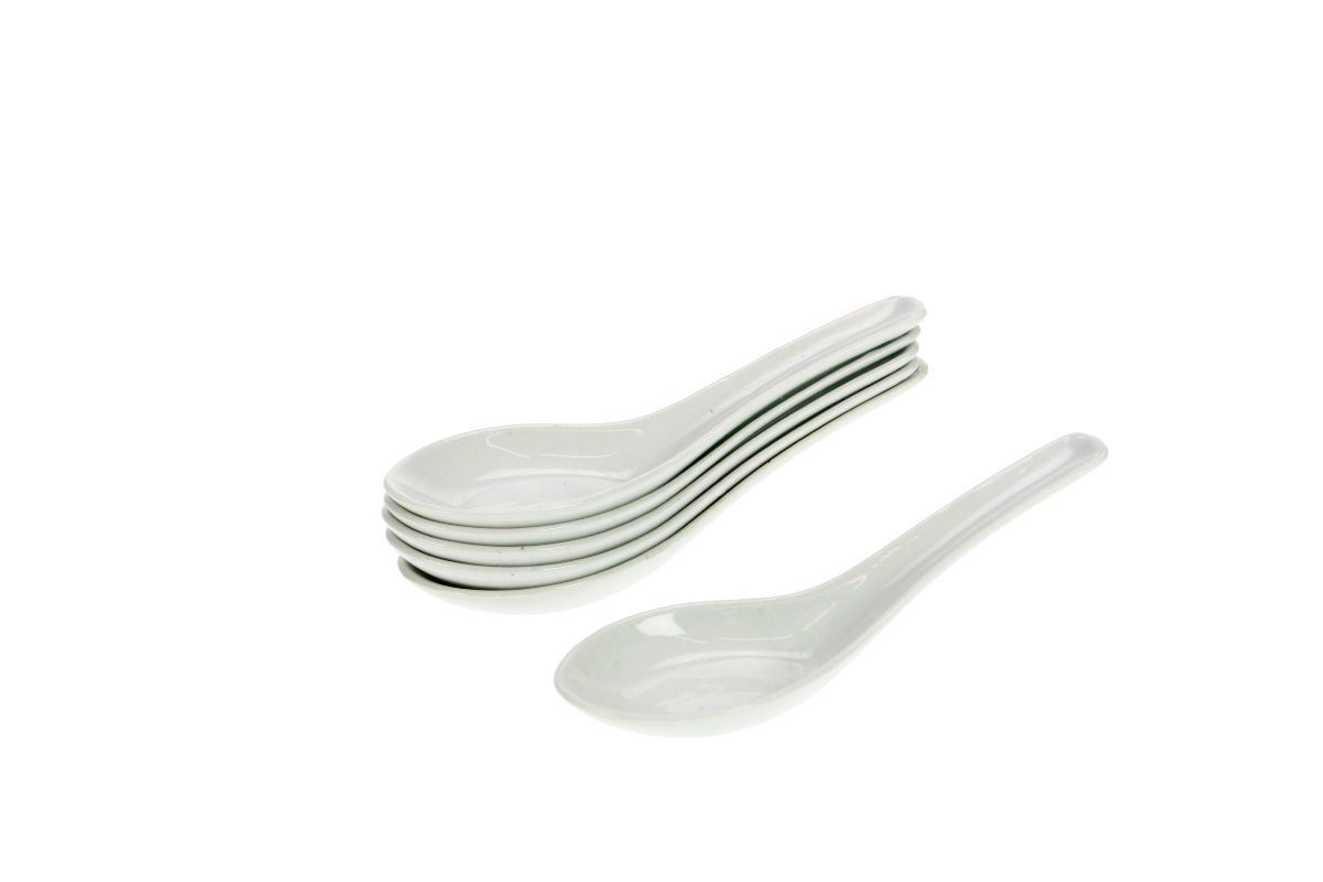 Mise en bouche cuillère Apero blanc 14 cm x 6