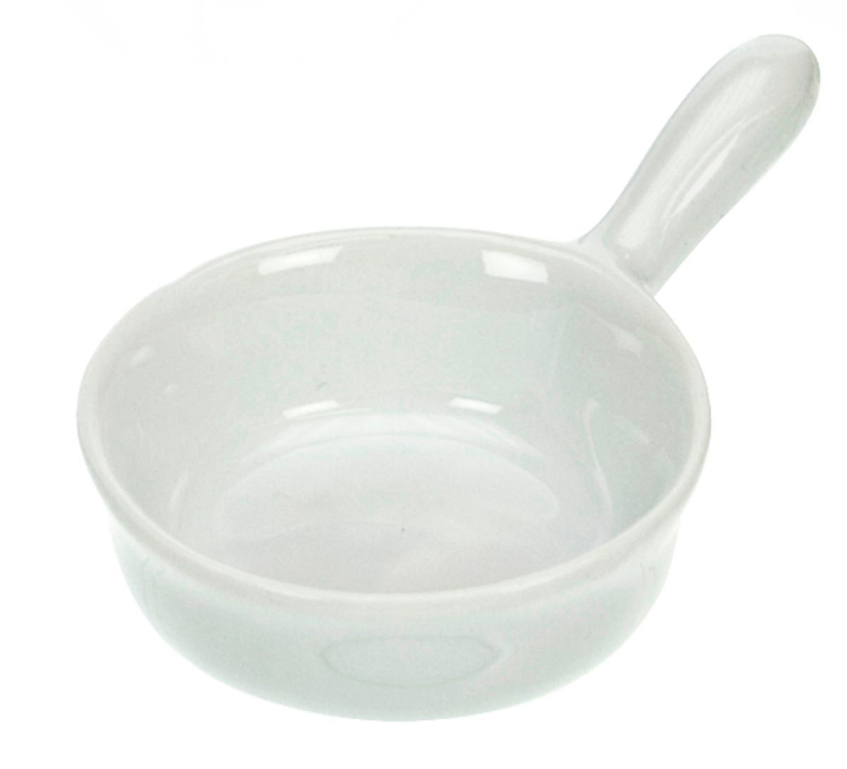 Mise en bouche mini-poêle Apero blanc x 6