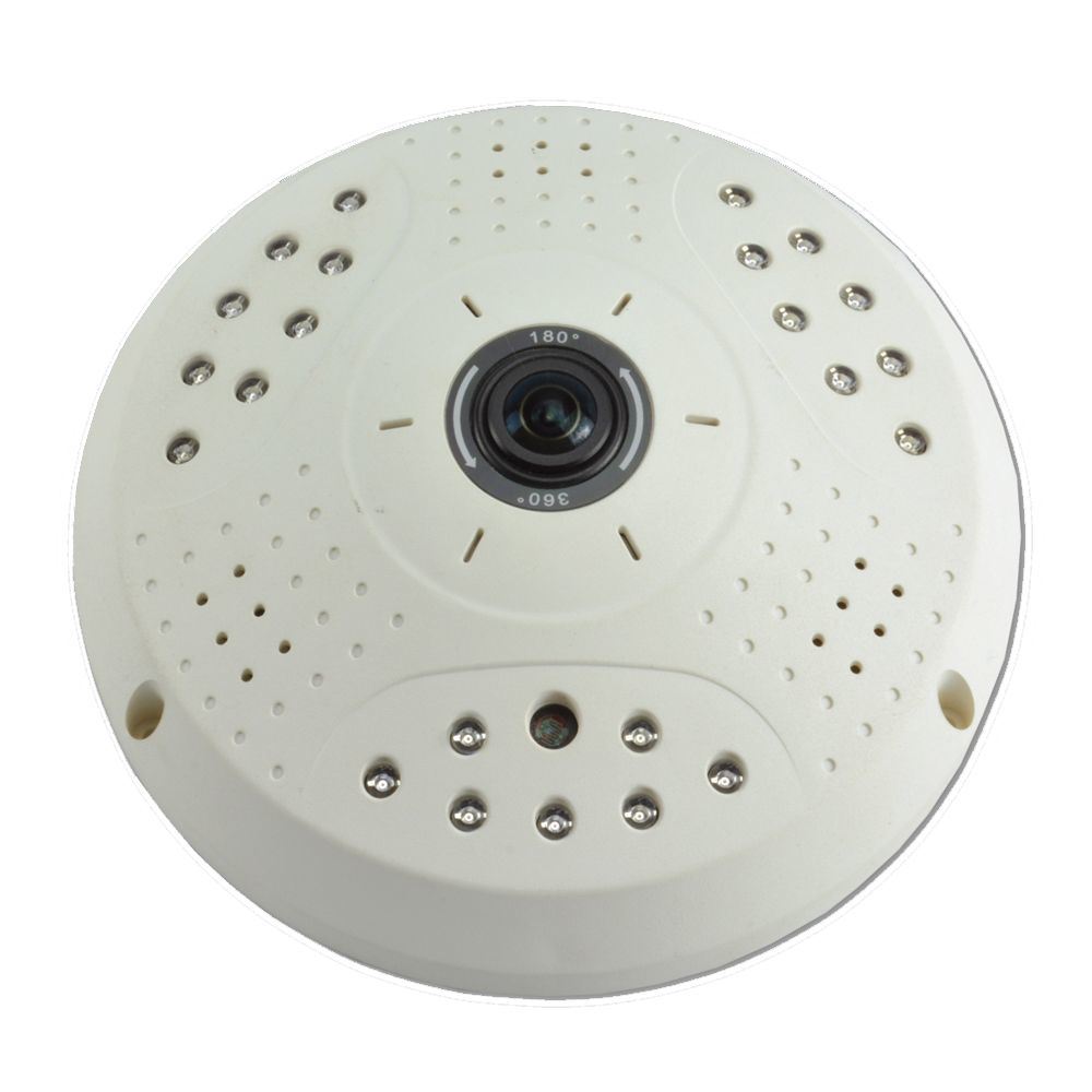 Caméra de surveillance dôme IP intérieur 360° MCL