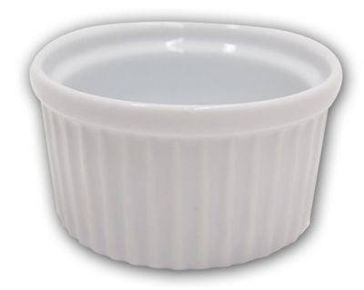 Mini ramequin blanc 6.8 cm x 6