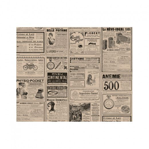 Papier alimentaire ingraissable basket times 31 x 38 cm x 1000 Garcia de Pou - 217.55